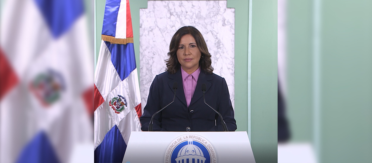 Margarita Cedeño valora el buen desempeño del programa temporal «Quédate en Casa»